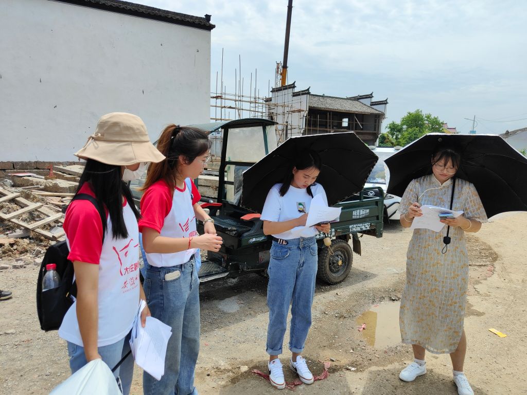 青春三下乡地旅学院赴安徽铜陵发展乡村旅游助力乡村振兴社会实践团队